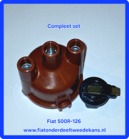 Verdeelkap + rotor compleet set 500R-126