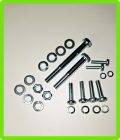 Carburateur bevestiging bouten compleet set Fiat 126-500 24-28 ibm