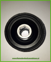 Stofhoes aandrijfas Bakzijde met plastic inzet 24mm fiat 500-126