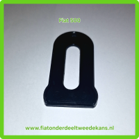 Rubber bumper steun Fiat 500