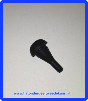 Rubber kofferdeksel plat Fiat 500-126