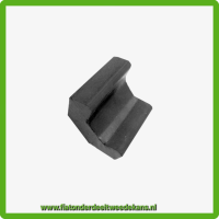 Bladveer bevestiging rubber Fiat 500-126