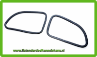 Raamrubber zijruit set van 2 stuks Fiat 500 F-L-R