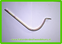 Uitlaatbeugel ovaal onderste deel  Fiat 126 FL/EL