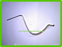 Uitlaatbeugel ovaal bovenste deel Fiat 126 FL/EL