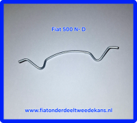 Veertje koplampring Fiat 500 N-D