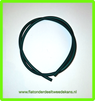 Groene beschermhoes voor stroomkabel van Fiat 500 kentekenplaatverlichting