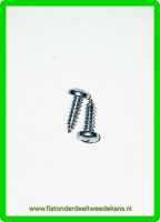 Schroef set voor klem Zonneklep Fiat 500-126