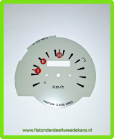 Kilometerteller basis schrijf Fiat 500 F-R