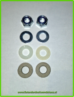 Kleppendeksel bevestiging set 500-126