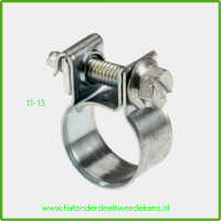 Benzineslang klem 11-13 MM Fiat500-126