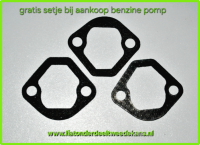 Benzine pomp 500-126 met gratis pakking setje