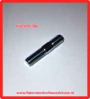 Tapeind blok/uitlaat beugel 500-126